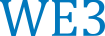 Logo WE3agentur Berlin